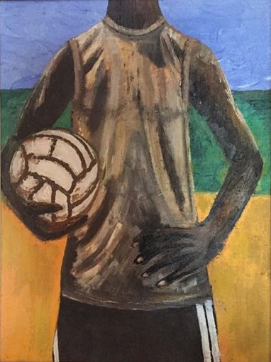 Anna Eales - Boy with soccer ball